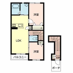 大村駅 徒歩3分 2階の物件間取画像